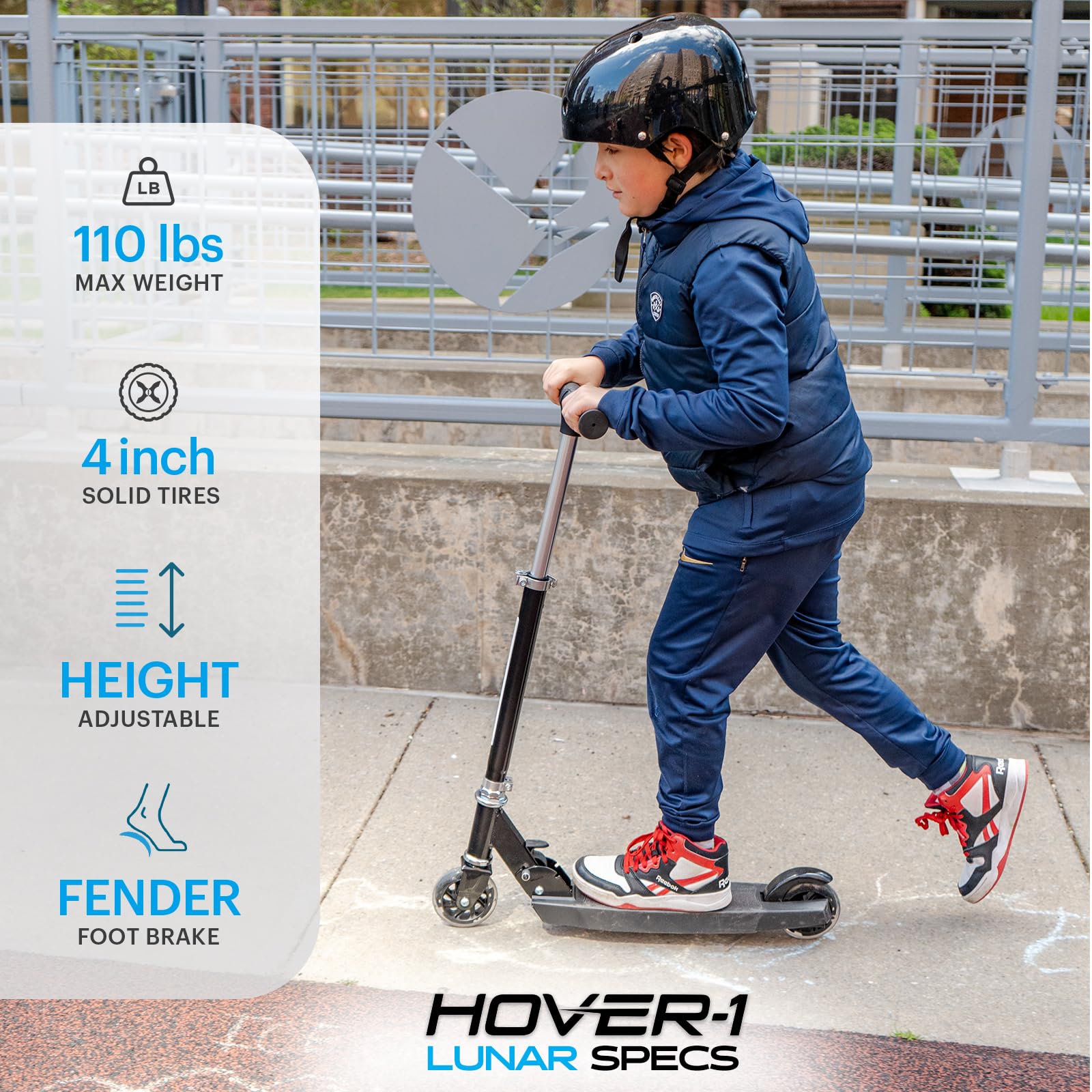 Amazon.co.jp: Hover-1 Lunar キッズ 折りたたみキックスクーター 色が